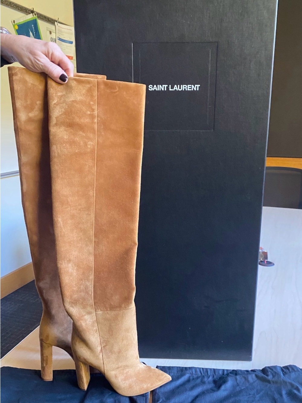 Saint Laurent Knee-High Boots